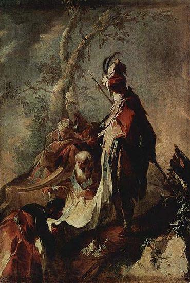 Franz Anton Maulbertsch Der Apostel Philippus tauft einen Eunuchen Spain oil painting art